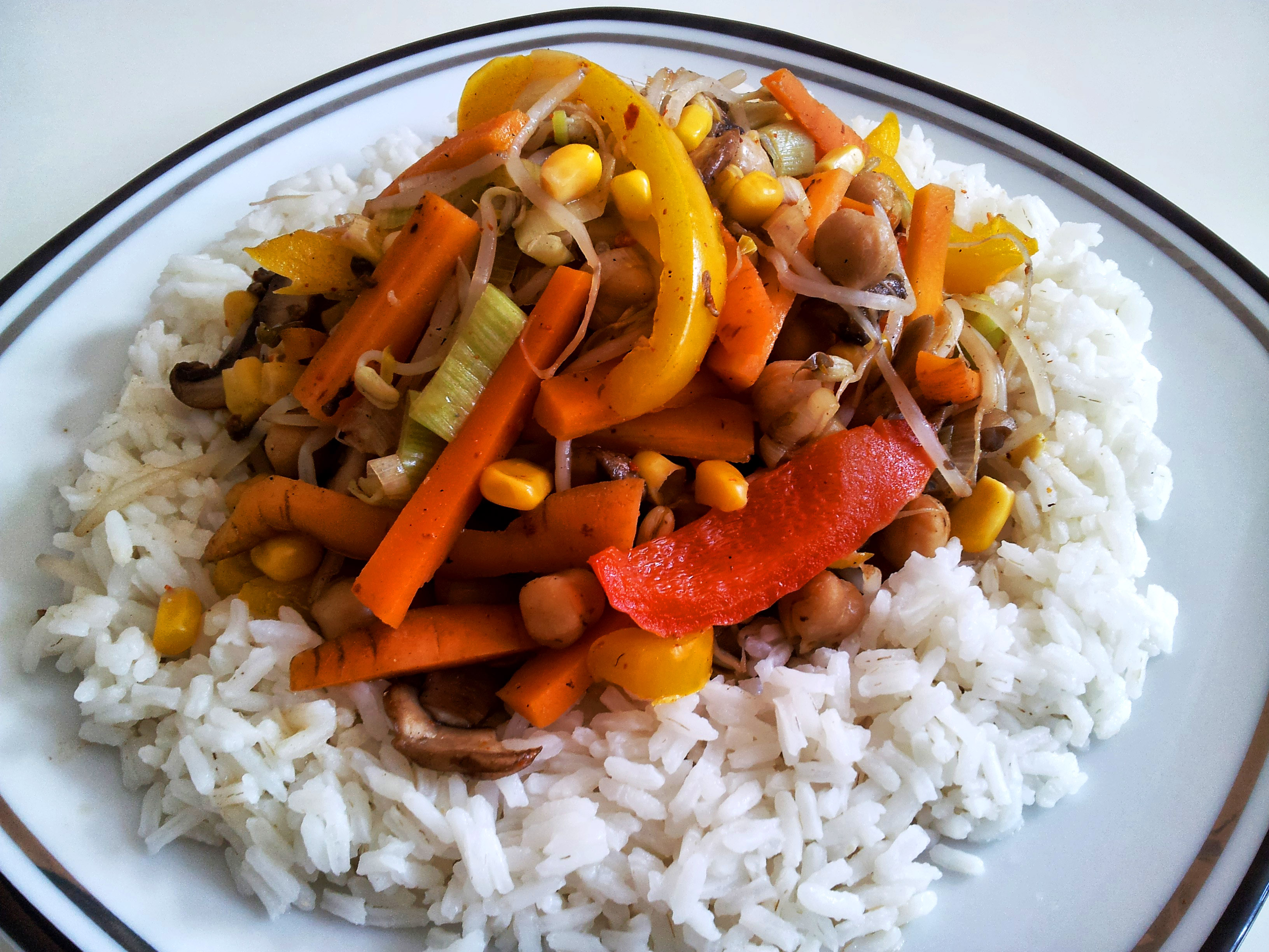 Hamburger Hochzeit Atom wok pfanne vegetarisch Bewusstlos Datiert Überholen