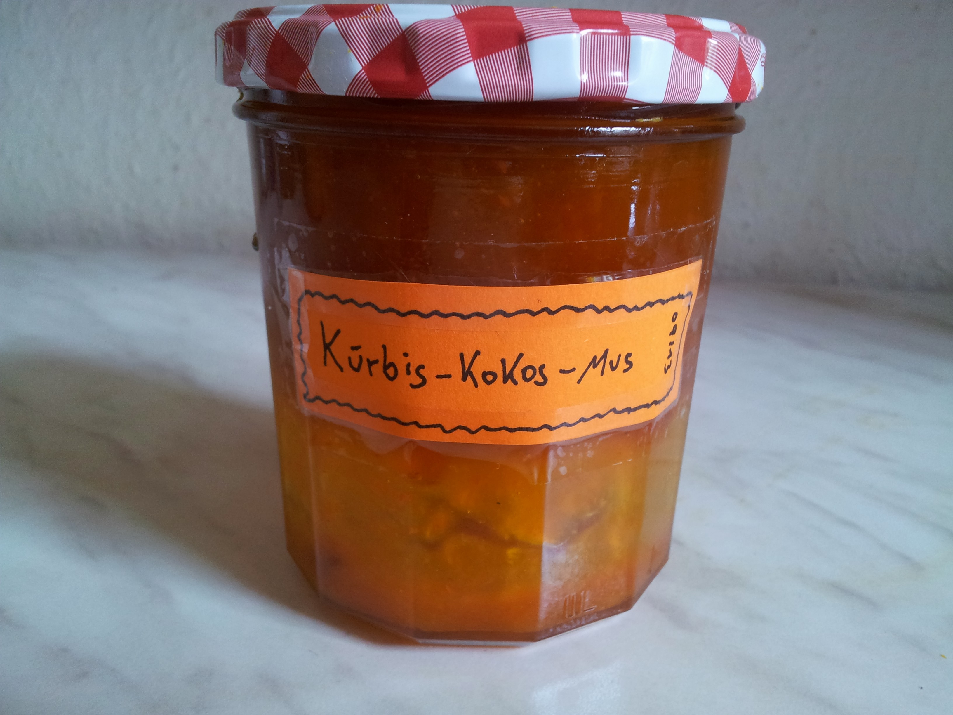 Kürbis-Kokos-Marmelade | Claudi&amp;#39;s vegan world